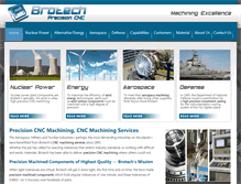 Tablet Screenshot of brotechprecisioncnc.com